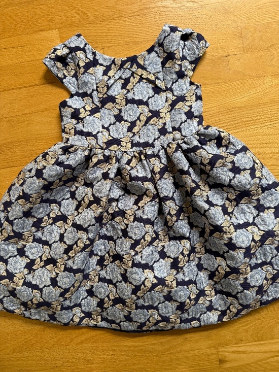 Other - Janie and Jack Size 6 Girls dress blue floral pattern